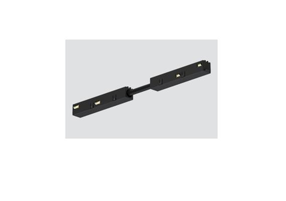 Elektrischer Flex-Verbinder Stromschiene Magneto schwarz  DC 48V / L=330mm / IP20
