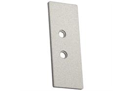 Endstücke Wandaufbauprofil Wall 17 (1 paar)  48.7mm ohne Laschen 31.2mm B=17.8mm