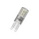 G9 LED PIN 50 3W/30W 2700K  230V 320lm 25'000h D=16 L=52