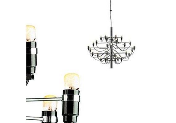 Hängeleuchte 2097/30 chrom  240V/E14 30x15W  D=80cm H=72cm L=280cm