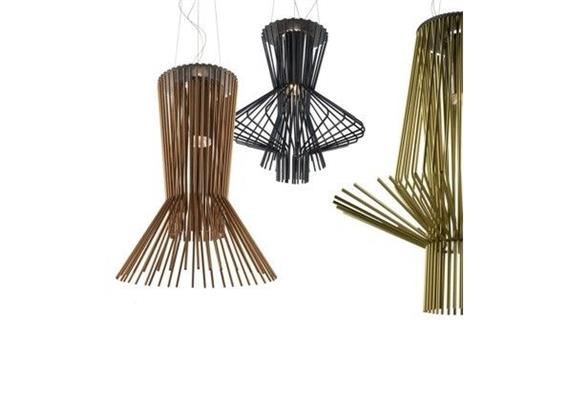 Hängeleuchte Allegretto Ritmico schwarz  240V/E27/PAR30 2x100W D=51 H=58 Kabel=340cm