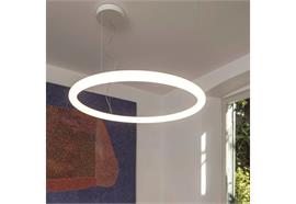 Hängeleuchte Alphabet of Light Circular weiss  240V 55W 3000K 6041lm CRI80 D=900mm/ IP20
