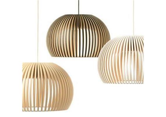 Hängeleuchte Atto 5000 Birke weiss  230V/ 2D 4 PIN Leuchtstoffröhre 1x 16W