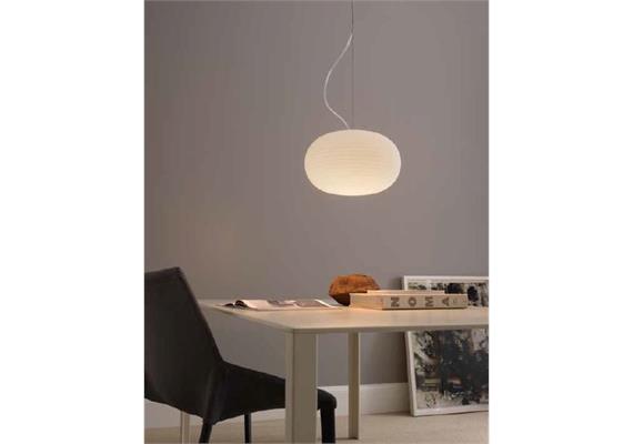 Hängeleuchte Bianca LED 17.5W 2700K weiss  230V 1650lm D=30cm H=19cm