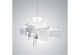 Hängeleuchte Big Bang weiss  240V/R7s 1x160W