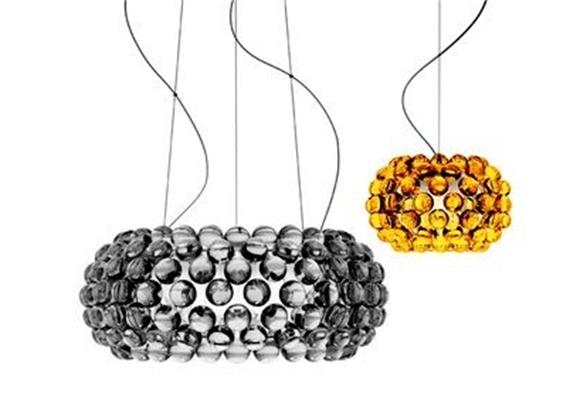 Hängeleuchte Caboche piccola goldgelb  240V/G9 1x60W D=31 H=20 Kabel=320cm