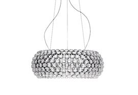 Hängeleuchte Caboche Plus LED dim. grande transp.  230V/ LED 28W D=70cm H=28/320cm dimmbar