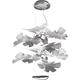 Hängeleuchte Chlorophilia 2 transparent  240V 44W 3000K 3146lm CRI90 D=780mm H=500 IP20