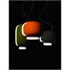 Hängeleuchte Chouchin 1 H. 5 m orange  240V/E27 max. 1x100W  D=40cm H=31cm