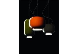 Hängeleuchte Chouchin 1 H. 5 m orange  240V/E27 max. 1x100W  D=40cm H=31cm