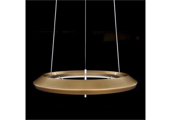 Hängeleuchte Conversio LED 25W 2700K nougat  230V 2150lm D=500 dimmbar stufenlos 5-95%