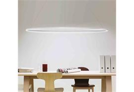 Hängeleuchte Ellisse minor LED 54W down weiss  240V/ 3000°K 5400lm L= 960 B=400 / IP20