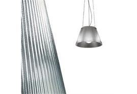 Hängeleuchte K Tribe S1 transparent Aluminium  230V/G9 max. 1x75W/ D=24cm h=18.7cm