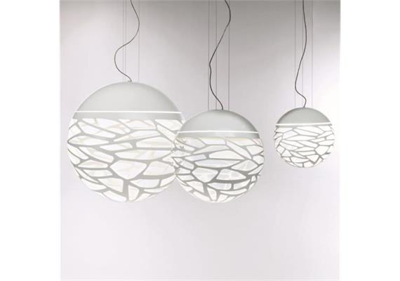 Hängeleuchte Kelly Small Sphere D=40 cm bronze  230V 3 x E27 max 23/46Watt IP40 DIM