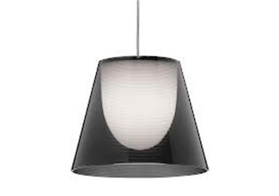 Hängeleuchte KTRIBE S2 fumèe  230V D=395 H=300 E27 1x 150W