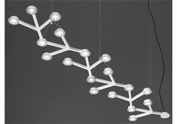 Hängeleuchte LED NET Line 45W weiss  230V 45W 3000K 2530lm CRI=80 L=1250mm/B=460mm