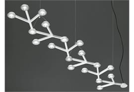 Hängeleuchte LED NET Line 45W weiss  230V 45W 3000K 2530lm CRI=80 L=1250mm/B=460mm