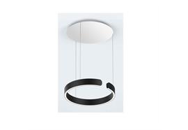 Hängeleuchte MITO Sospeso up 40 variabel AIR schwarzmatt  240V 40W 2220lm D=400 H=40 /IP20