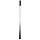 Hängeleuchte NICEONE UP ROUND7 LED 2700°K schwarz  240V 11W 1x730lm L=31, D=4, H=max.300cm