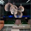 Hängeleuchte Octo walnuss  230V/E27 20W Led D=54cm H=68cm/ IP20 | Bild 3