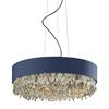 Hängeleuchte Olà S6 LED d=90cm navy blau  230V/ 44W 3000K D=90cm H=20cm