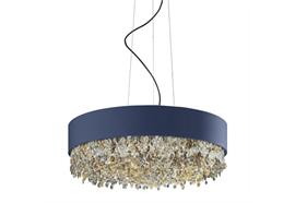 Hängeleuchte Olà S6 LED d=90cm navy blau  230V/ 44W 3000K D=90cm H=20cm