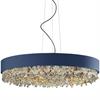 Hängeleuchte Olà S6 LED d=90cm navy blau  230V/ 44W 3000K D=90cm H=20cm