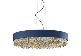 Hängeleuchte Olà S6 LED d=90cm navy blau  230V/ 44W 3000K D=90cm H=20cm