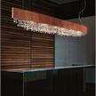 Hängeleuchte Olà S6 oval LED, 160cm blattkupfer  230V/ 3000K D=160x14cm H=20cm | Bild 5