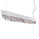 Hängeleuchte Olà S6 oval LED, 160cm weissmatt  230V/ 3000K D=160x14cm H=20cm