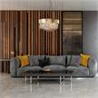 Hängeleuchte Olà S6 rund LED 40cm blattgold  230V oben&unten: 13,75W 2x1760lm D=40 H=20 | Bild 6