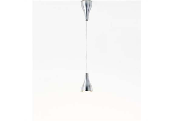 Hängeleuchte ONE EIGHTY Aluminium 60W small  240V/GU10 max.1x60W D=115 H=max. 1900mm