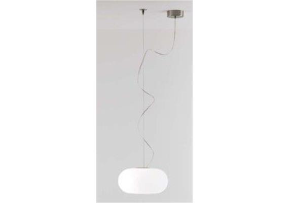 Hängeleuchte Over S 3 nickel/weiss Aufhängung zentral  230V E27 1x150W d=360mm h=185