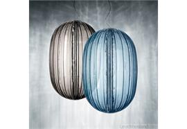 Hängeleuchte Plass media grau  230V 1xGU10 max.75W + 1xE27 max. 116W  B=34cm H=50cm IP20