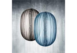 Hängeleuchte Plass media grau  230V 1xGU10 max.75W + 1xE27 max. 116W  B=34cm H=50cm IP20