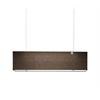 Hängeleuchte Rettangolo Baumwolle grau 312  240V/ 4XE27 42W L120 H30 B 22cm