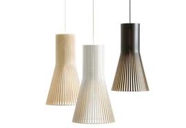 Hängeleuchte Secto Small Birke schwarz  230V/E27/ 12W LED