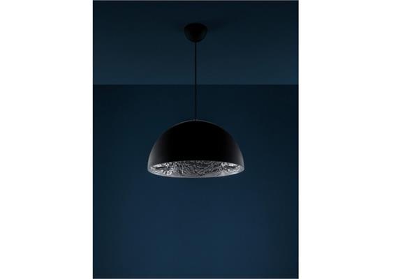 Hängeleuchte STCHU-MOON 02 D=40cm gold  230V/ 12V GY6 50W