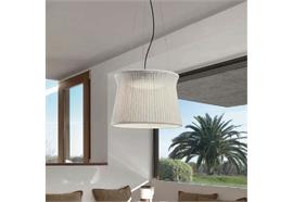 Hängeleuchte Syra 60 outdoor Schirm beige  240V/2700K 2500Lm 22W D=61cm H=44cm IP65