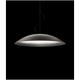 Hängeleuchte Whitenoise LED 42W 3000°K schwarz  230V inkl. LED 3800lm CRI 90 D=96, H=20cm