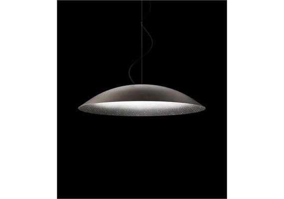 Hängeleuchte Whitenoise LED 42W 3000°K schwarz  230V inkl. LED 3800lm CRI 90 D=96, H=20cm
