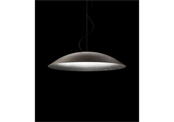 Hängeleuchte Whitenoise LED 42W 3000°K schwarz  230V inkl. LED 3800lm CRI 90 D=96, H=20cm