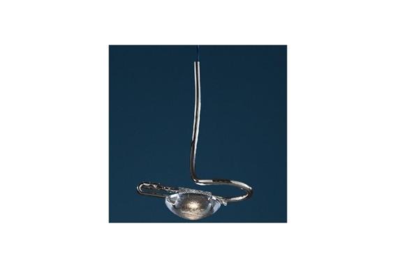 Hängelleuchte Jackie O JC 1x 1W Led nickelglanz  Kabellänge: max120cm/2700°K1x1W LED 350mA