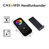 Handfernbedienung per Casambi RGB schwarz  4-Kanal / L=120 B=55 H=17 / IP20