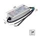 Konverter 12V DC 60W DALI IP67  230V/12V DC / L=180 B=63.5 H=35.5mm