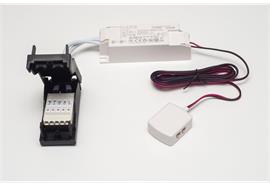 Konverter DC 10W/350mA mit 4-fach-Verteiler weiss  240V DC 350mA L=102 B=35 H=25 IP20