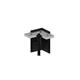 L-Stück S für Stromschiene Magneto 02 schwarz matt  L=26.2mm H=52.5 B=26.2mm IP20