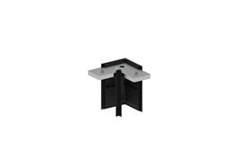 L-Stück S für Stromschiene Magneto 02 schwarz matt  L=26.2mm H=52.5 B=26.2mm IP20