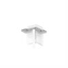 L-Stück S für Stromschiene Magneto 02 weiss matt  L=26.2mm H=52.5 B=26.2mm IP20