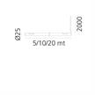 La Linea 25 20m 3000K 12W/m, 950lm/m  Konverter separat bestellen | Bild 2